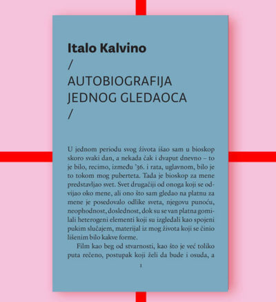 Italo Kalvino Autobiografija jednog gledaoca FMK knjige